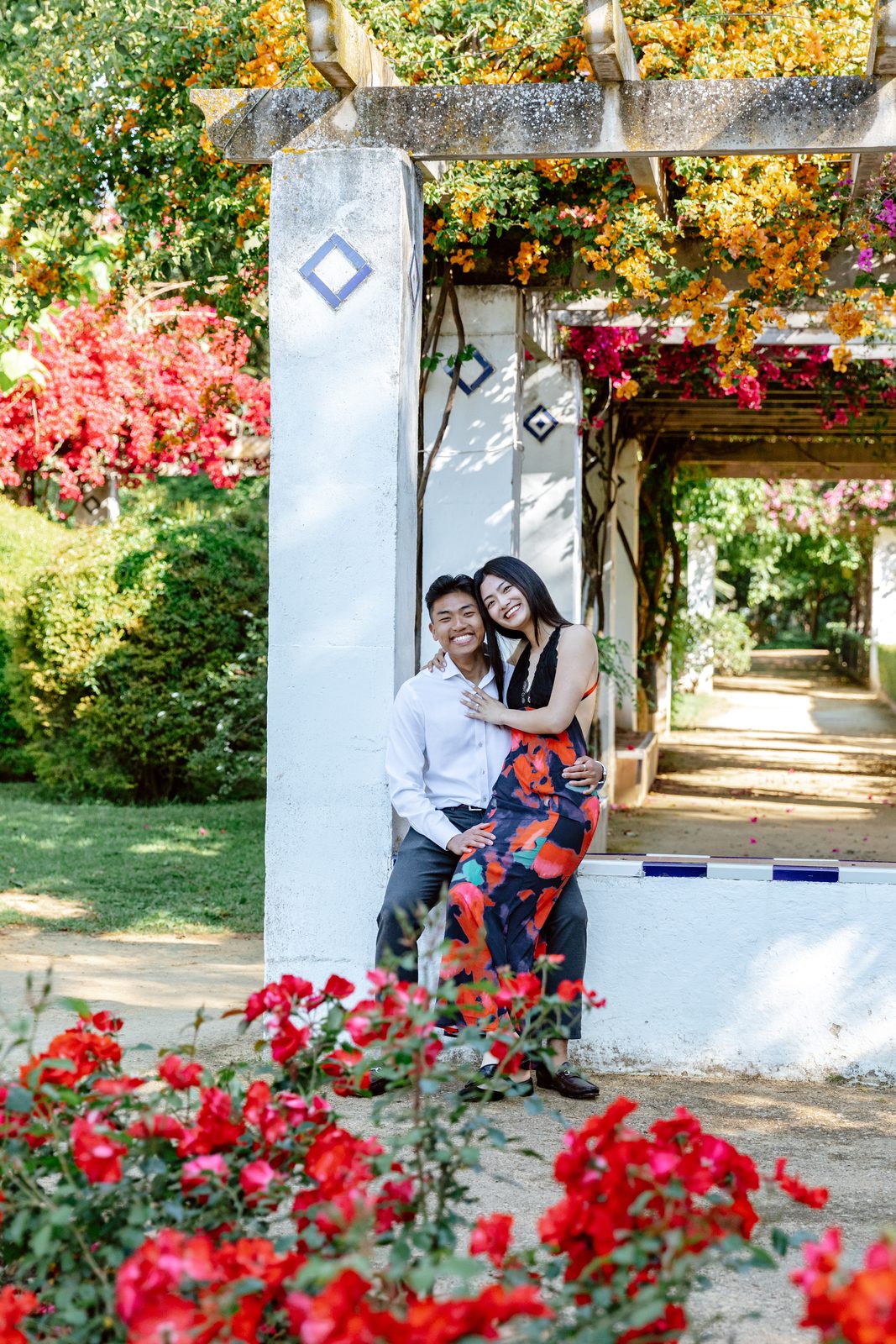 Rachel and Vinh in Seville