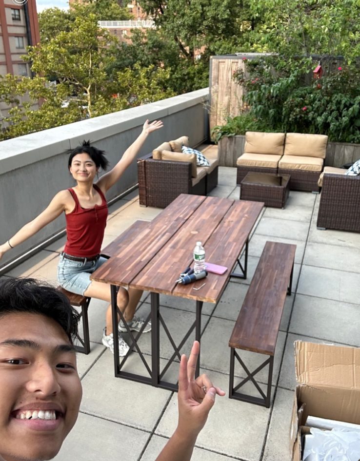 Our Brooklyn rooftop